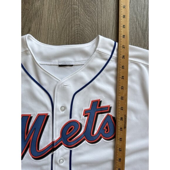 Vintage Y2K New York Mets David Wright #5 Baseball Jersey MLB White Shirt Rare - Picture 15 of 15